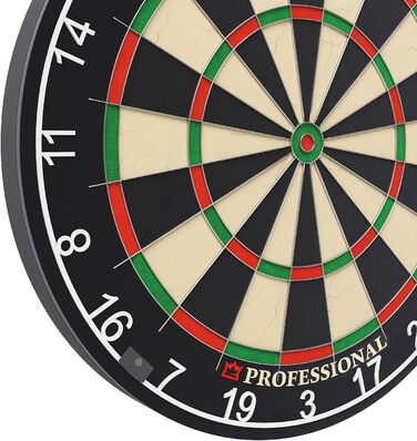 Мішень для дартсу Kings Dart Професійний HD Сизаль ø 45 см різнокольоровий