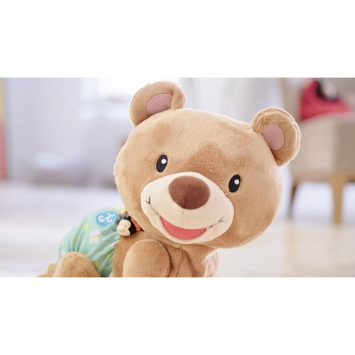 Інтерактивна плюшева іграшка, яка самостійно повзає, рахує, розмовляє і співає - Для дітей 9-36 місяців