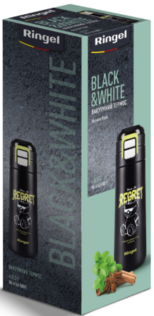 Термос Ringel Black&White 500 мл Black (7101905)