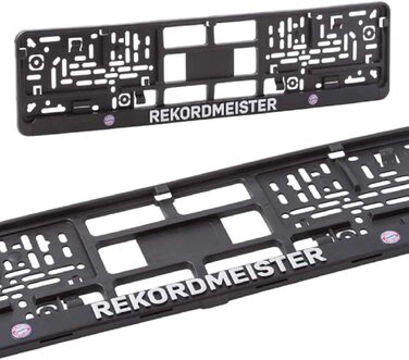 Набір з 2 3D власників номерних знаків - Рамки для номерних знаків - Підсилювачі номерних знаків - ФК Баварія Мюнхен