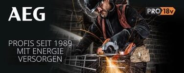 Світлодіодна панель AEG Pro18V 18V BLP18-0, 3000 люмен (без акумулятора та зарядного пристрою)
