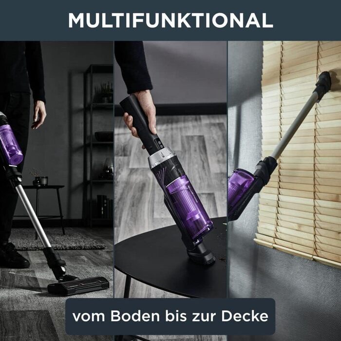 Акумуляторний пилосос Rowenta RH1128 X-Nano тип акумулятора літій-іонний ультралегкий 2-в-1 пилосос на паличці та ручний пилосос д