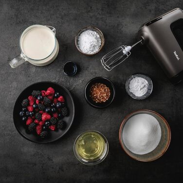 Ручний міксер Tefal HT650E Power Mix Silence 600 Вт плавне регулювання швидкості функція турбо і викидання надзвичайно тихий двигу
