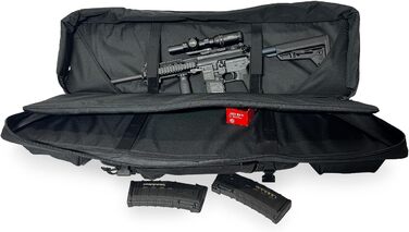 Чохол для зброї Gun Tac 2 для двох довгоствольних гвинтівок AR15 Airsoft Green