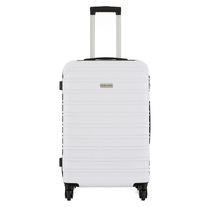 Валіза Semi Line 24' (M) White (T5952-2)