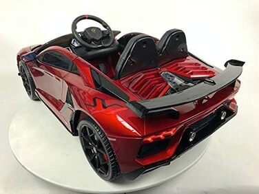 Дитячий електромобіль Lamborghini Aventador - Ліцензійний - RC, 2.4 Ghz пульт дистанційного керування - Дитячий автомобіль - плавн