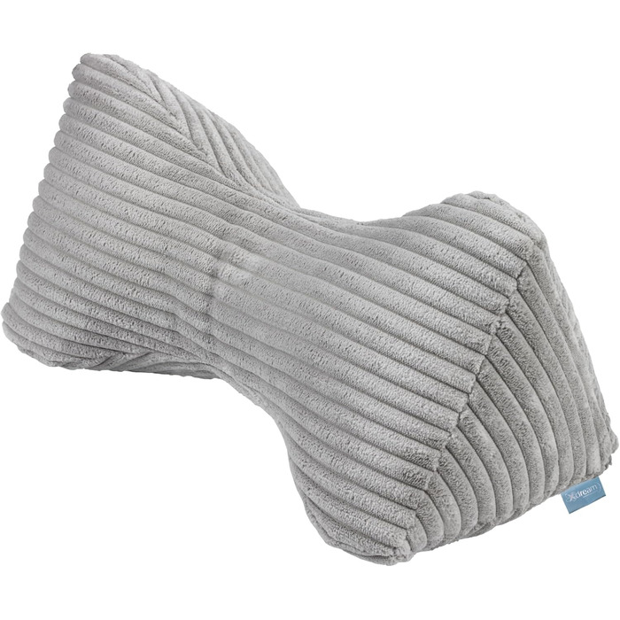 Кістка для читання XDREAM, валик для шиї, подушка для шиї, подушка для читання як подушка для планшета Декоративна подушка 40 x 20 см, опорна подушка, подушка для книги, підставка для книг Сірий