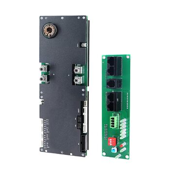 Інверторна система BMS JKBMS 8S-16S 24V-48V 200A - V19 для домашнього накопичення енергії BMS з UART для нового дисплея, активним балансуванням 2A, вбудованим Bluetooth, RS485 та CAN, для сонячної системи (JK-PB2A16S20P V19)