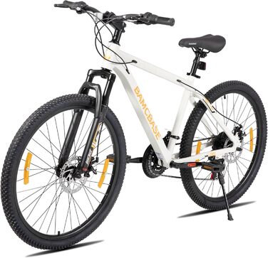 Гірський велосипед Hiland 26 27,5 дюймів, чоловічий/жіночий MTB з алюмінієвою рамою, 21 передача, хардтейл для дорослих з дисковими гальмами, чорний/синій/зелений/фіолетовий/білий, 26 дюймів