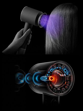 Фен Dyson Supersonic Nural для кучерявого та жорсткого волосся, Plum Copper