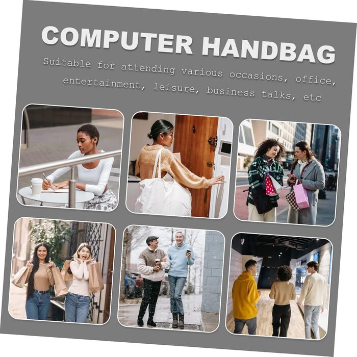 Сумка для ноутбука Сумка для зберігання ноутбука Плечова сумка Комп'ютерна сумка Комп'ютерна сумка Комп'ютерні ноутбуки Чоловічі с