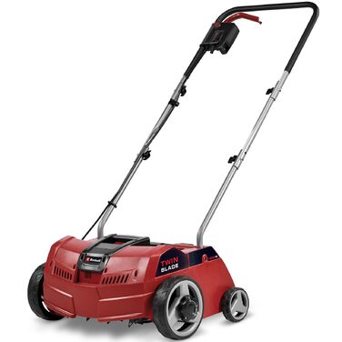 Аератор газону GC-ES 1231/1 (1200 Вт, до 300 м, 8 подвійних ножів, 3-ступеневе регулювання глибини транспортне положення, складна ручка керування)