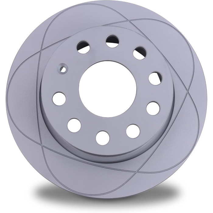 Комплект задніх гальмівних дисків ATE PowerDisc (2 шт.), вентильовані, Ø253 мм