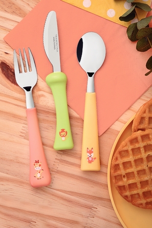 Дитячий набір столових приборів Tramontina Baby Friends, 3 предмети (6710902)