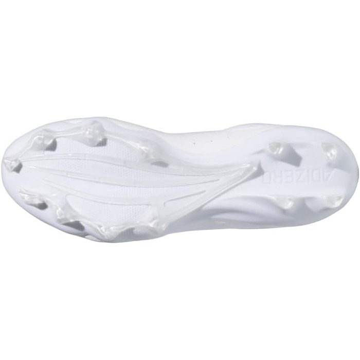Кросівки для американського футболу adidas Unisex Adizero Chaos 17 Жіночі/18 Чоловічі Білі Срібні Металічні Білі