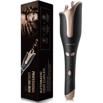 Інноваційна автоматична плойка для будь-якого віку Настінна плойка для завивки постільної білизни (Чорне золото)