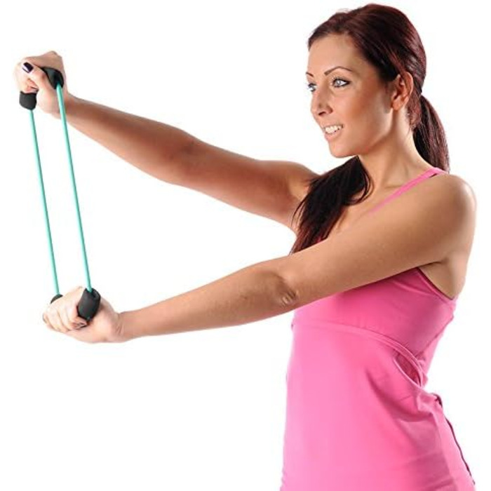 Набір з 10 еспандерів та експандерів Dittmann Body Toner для фітнесу та тренувань