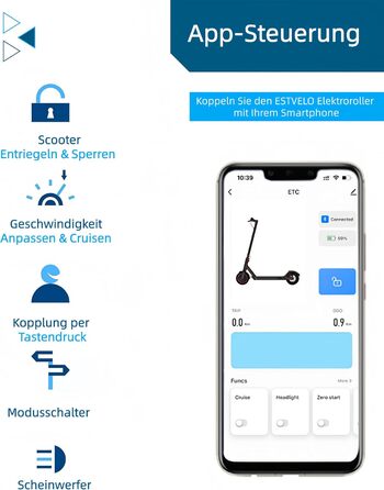 Електросамокат з пневматичними шинами, електричний самокат S3 PRO 20 км/год - нахил 15, запас ходу 30 км, вантажопідйомність 120 кг, подвійна гальмівна система, дисплей, застосунок, електросамокат для дорослих