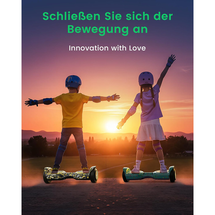 Гіроскутер Gyroor G13 для дітей 6,5&39 6-12 років та дорослих, позашляховий гіроскутер, 2 двигуни по 250 Вт, 7,75 миль/год, шини для будь-якої місцевості, самобалансуючий самокат, нахил 15, музичний плеєр, світлодіодні фари, UL2272 чорний