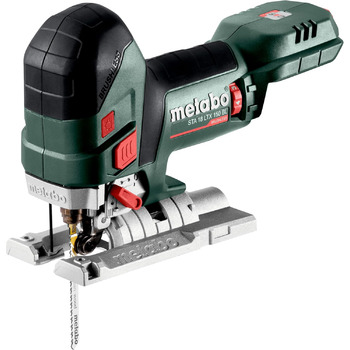 Акумуляторний лобзик Metabo STA 18 LTX 150 BL 18 В, з безщітковим двигуном, ручка з м'якою накладкою, швидкість ходу 1000-3500 / х