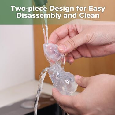 Силіконовий назальний аспіратор haakaa baby Безпечний дитячий засіб для чищення носа Шприц з грушами для носа Easy-Squeeze, Baby N