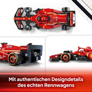 Конструктор LEGO Speed Champions Ferrari SF-24 F1 Racing Car 77242, 275 деталей, гоночний болід