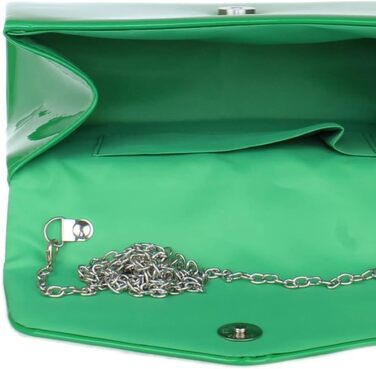 Жіночі сумочки-клатчі, твердий міні-валіза, зелений колір