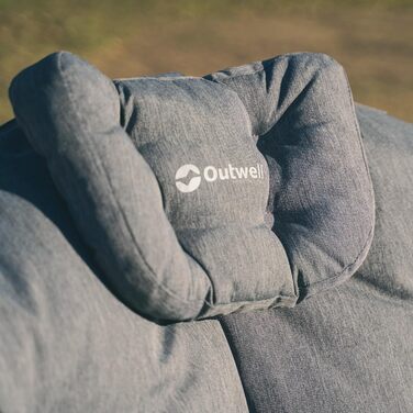 Крісло Outwell Moon, м&39яке, сірого кольору, з м&39якою оббивкою, Kentucky Lake