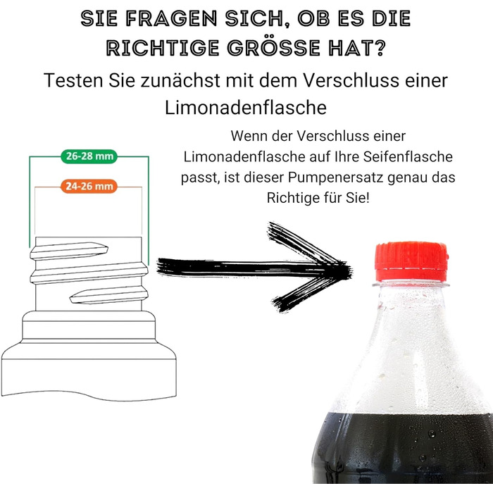 Мильна помпа Kapitan з нержавіючої сталі для дозатора для пляшок з різьбленням 28 мм, шліфована, 2 шт. и Шліфована нержавіюча стал