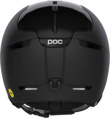 Цілоденний гірськолижний шолом, що забезпечує адаптивний захист для лижників та сноубордистів, чорний колір, розмір M (55-58 см)