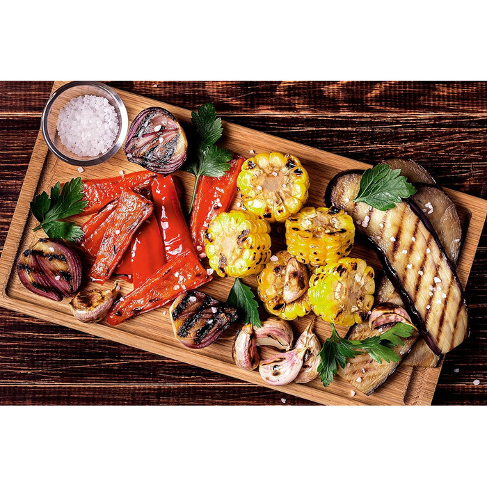 Практичний круглий раклет Для 6 осіб Включає функцію гриля за столом Сковорода з антипригарним покриттям (можна мити в посудомийній машині) 850 Вт для швидкого задоволення, 1820