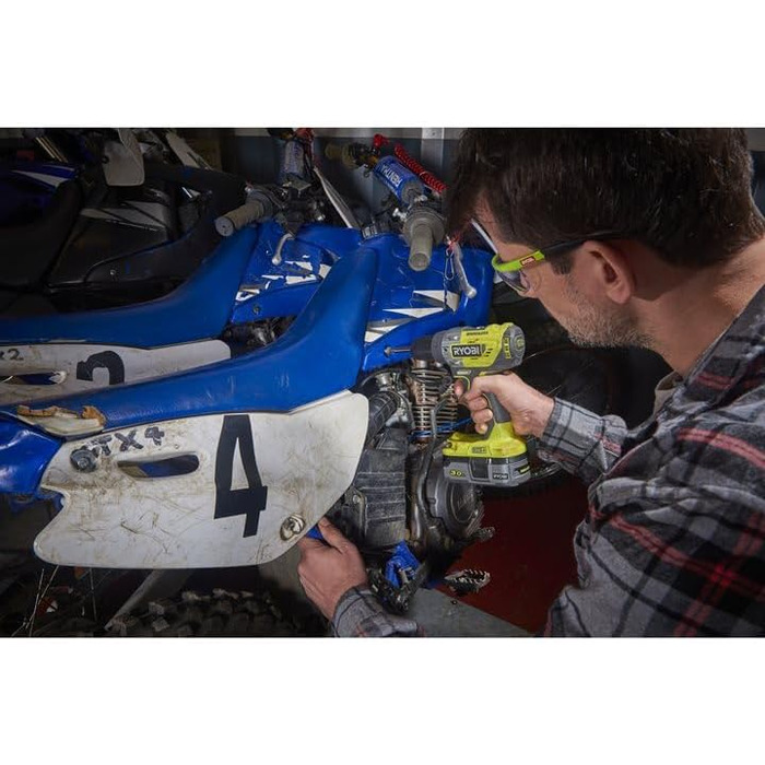 Перфоратор Ryobi r18pd5 - 0 один без вугільних щіток, 18 В, без акумулятора, 0 Вт, 18 В, зелений, стандартний