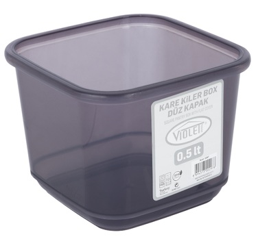 Контейнер для сипучих Violet House 0297 Transparent Black 0.5 л (6859644)