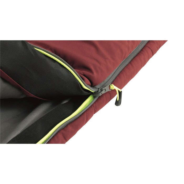Спальний мішок Outwell Contour Lux Reversible/-3°C Red Right (230383)