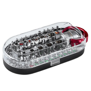 Викрутка з набором біт Trotec 40 pieces Bit and Socket Wrench Set (6200001005)