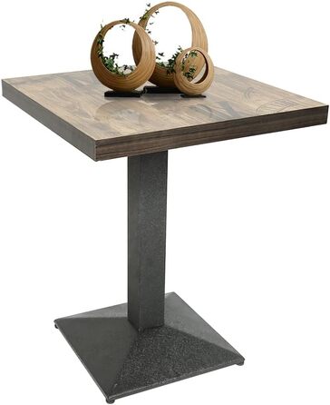 Стіл 60x60, садовий стіл, дерев&39яний стіл, балконний стіл, стільниця, обідній стіл 60x60 см (класична деревна текстура)