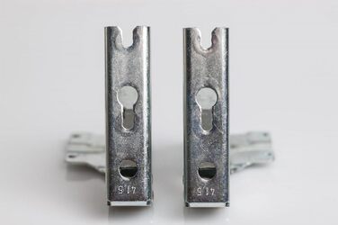Комплект петель для холодильника/морозильника Siemens/Bosch (верхня ліва, нижня ліва) - 12004051 (заміна 267189, 267190)