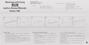 Зовнішня кришка поштової скриньки Burg Wächter Porta 796 W – алюміній/оцинкована листова сталь, біла