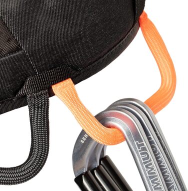 Страхувальний ремінь Mammut Ophir 4 Slide M-XL чорно-помаранчевий