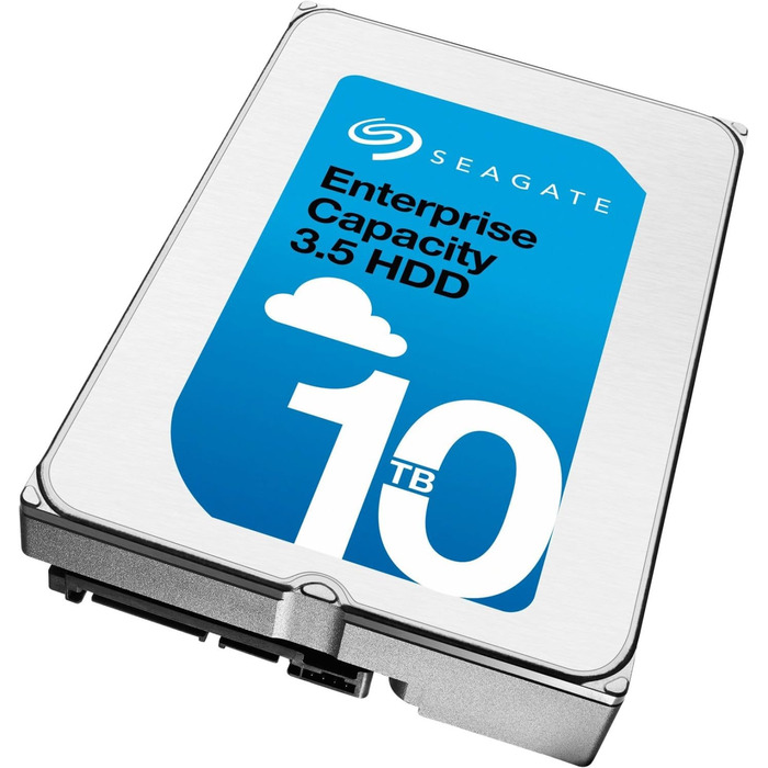 Внутрішній жорсткий диск Seagate Enterprise Capacity v6 10 ТБ ST10000NM0046 SATA 3,5-дюймовий HDD 256 МБ кеш-пам'яті