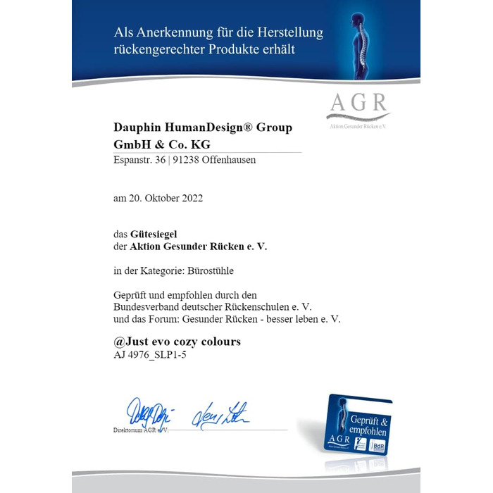 Ергономічне офісне крісло, зроблене в Німеччині Зручна спинка з регулюванням висоти Індивідуально регульована глибина сидіння (світло-рожевий)
