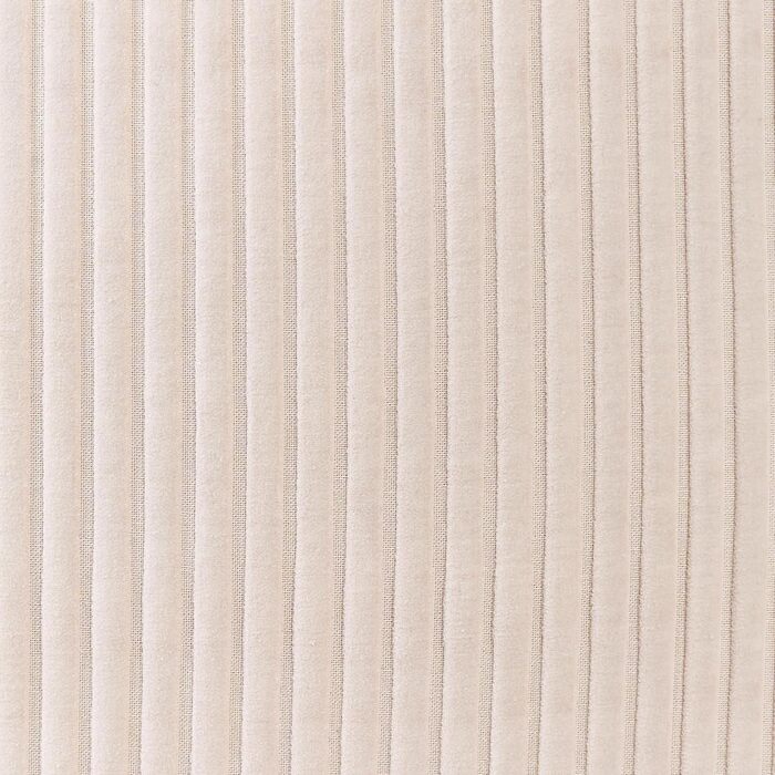 Пуф для сидіння, Табурет, Вельвет, Бежевий, 50 x 50 см, Квадратний, Сучасний, Скандинавський, Mukki