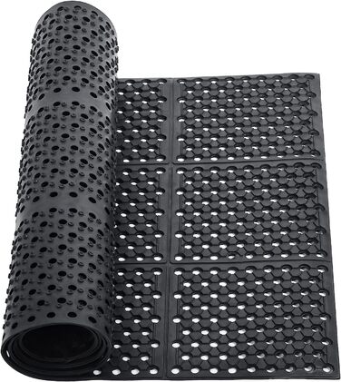 Гумовий килимок, кільцевий гумовий килимок, стільникові килимки, великі гумові вхідні килимки для зовнішнього використання, нековзний килимок для дверей, перфорований килимок для дверей, килимове покриття для вулиці, протиковзкий килимок, килимок для улов