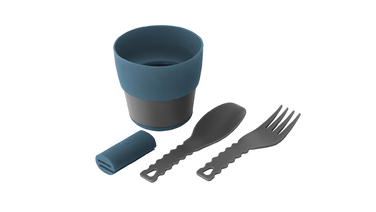 Набір туристичного посуду Robens Leaf Meal Kit Ocean Blue (690277)