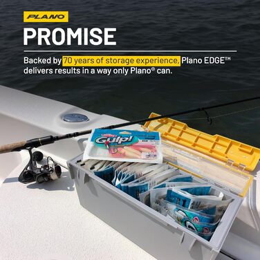 Спеціальні ящики для зберігання снастей Plano EDGE Professional Series, преміальна організація снастей з нержавіючого пластику