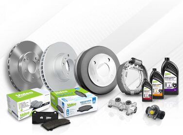 Комплект покритих гальмівних дисків Valeo 672938 (2 шт.), задня вісь