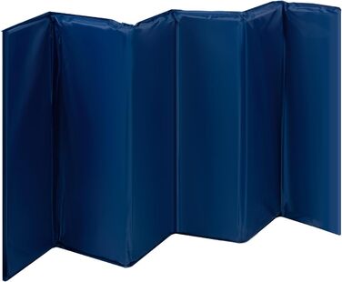 Складане дитяче ліжечко-переноска PR-803 з сумкою та боковим входом, підходить для немовлят та малюків, 2 колеса, 125x65x74 см (синє)