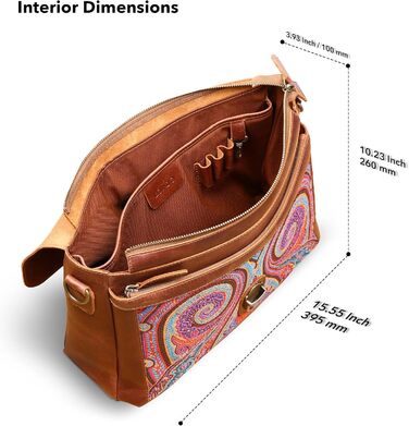 Сумка для ноутбука Londo Zion messenger bag - вищого ґатунку шкіра для стильних технічних професіоналів 13 дюймів коричнева