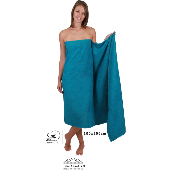 Банний рушник Betz великий XXL розмір 100 х 200 см банні рушники рушник для сауни рушник Палермо 100 бавовна колір бензин