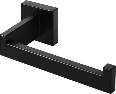 Тримач для туалетного рулону, тримач для туалетного рулону з нержавіючої сталі для кухні та ванної кімнати туалетний папір чорний